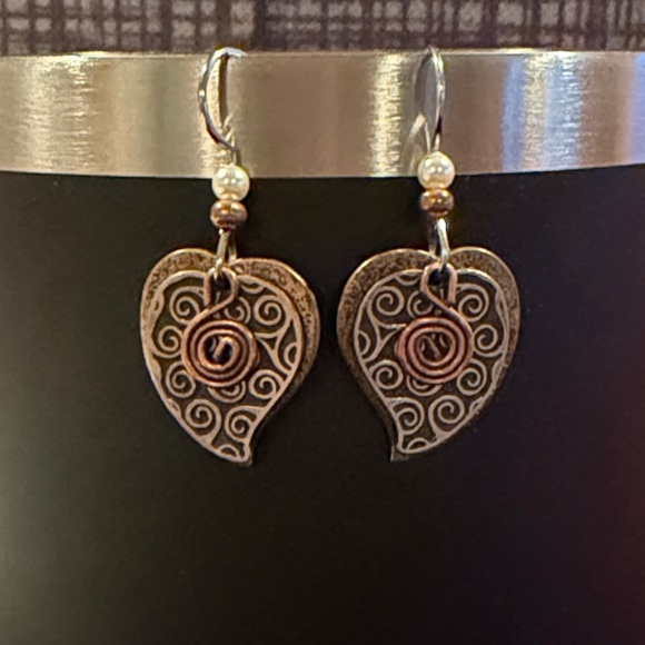 Artisan Layered Earrings - Picture 1 of 2